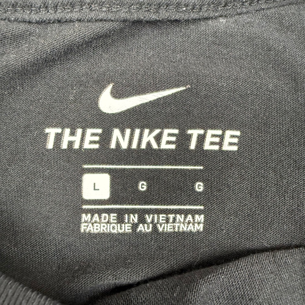 The Nike Tee Mens Tennessee Volunteers Shirt Black Orange DJ6438-010 Size L - Picture 4 of 9